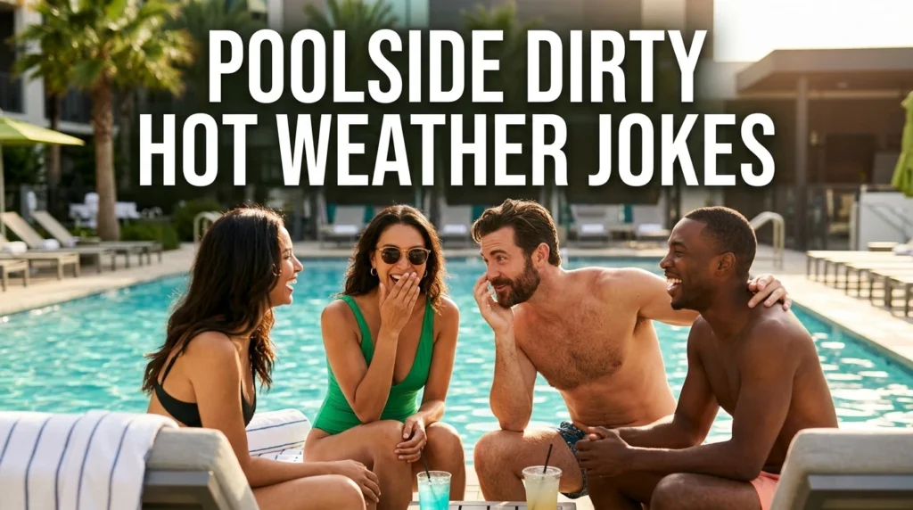 poolside dirty hot weather jokes