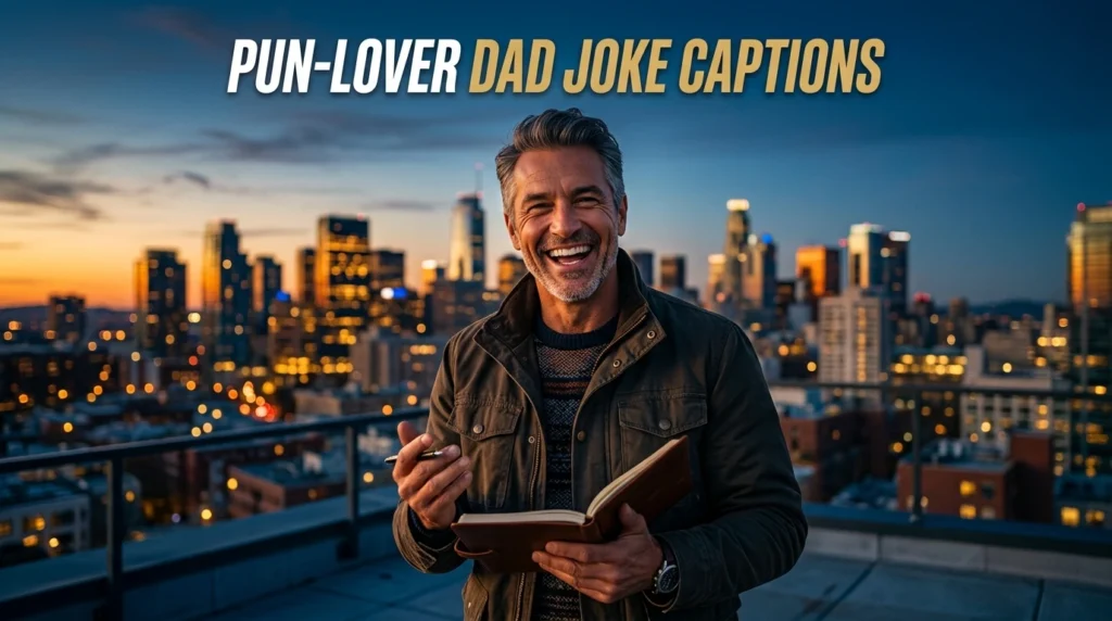 pun-lover dad jokes captions