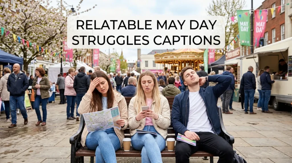 relatable may day struggles captions