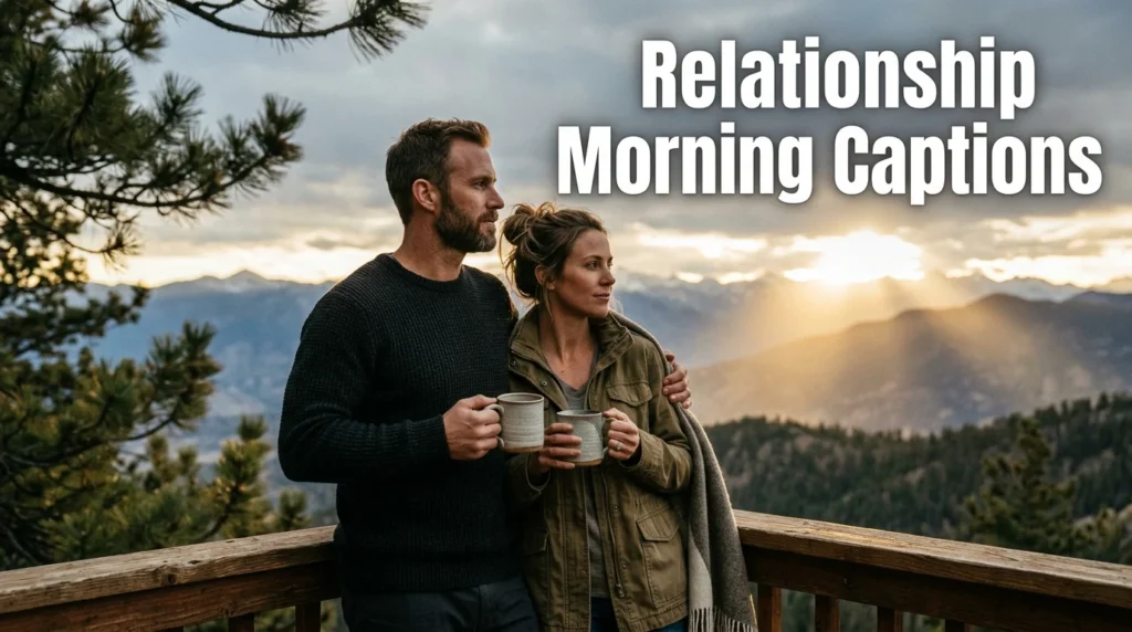 relationship morning captions