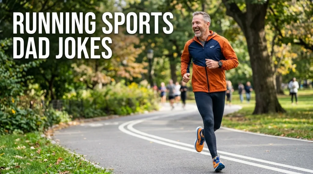 running sports dad jokes