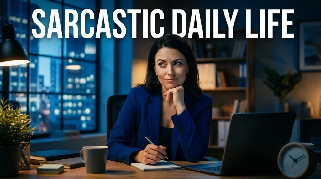  sarcastic daily life