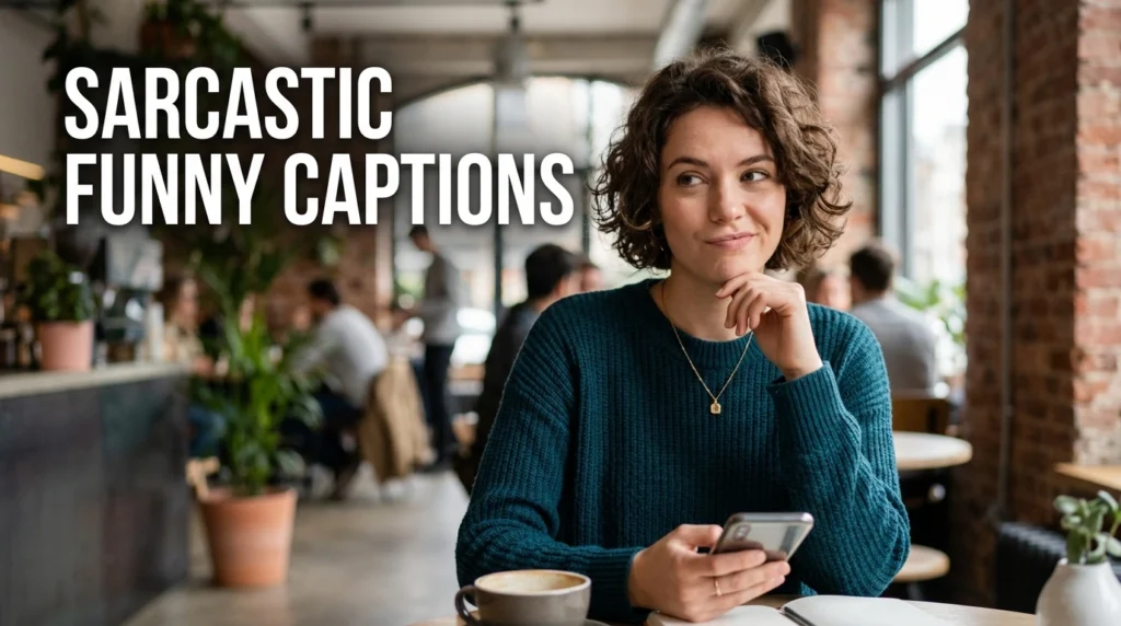 sarcastic funny captions