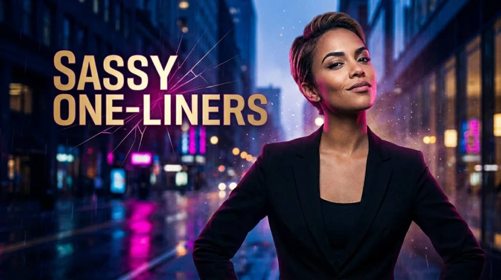 sassy one liners
