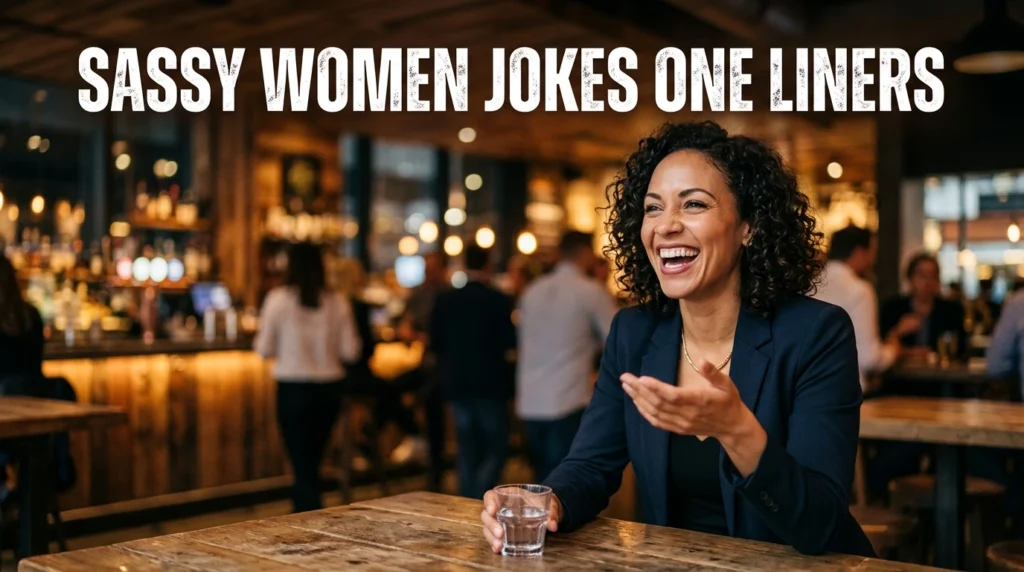 sassy women jokes one liners