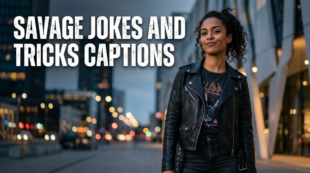 savage jokes and tricks captions
