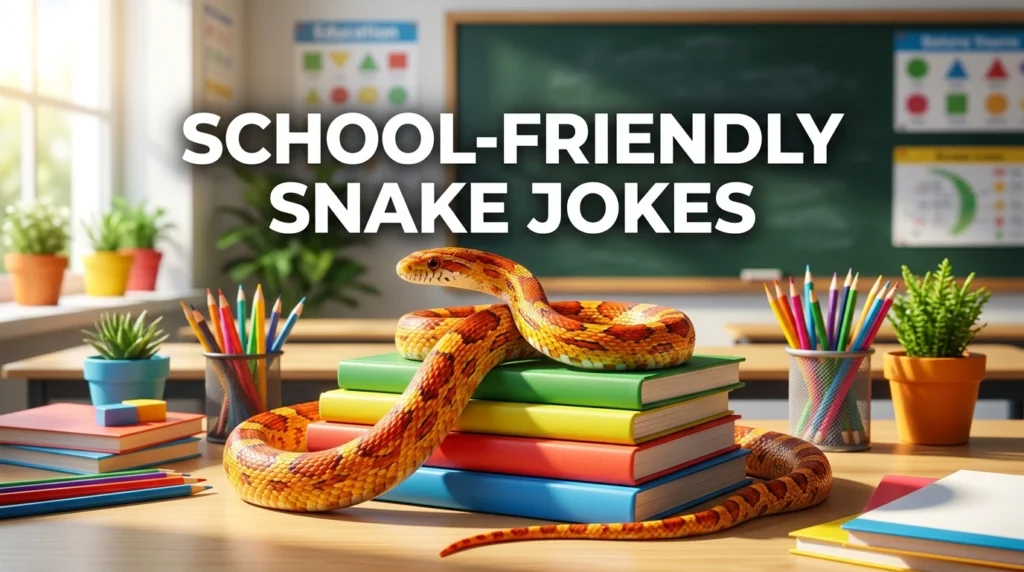 school friendly snake jokes