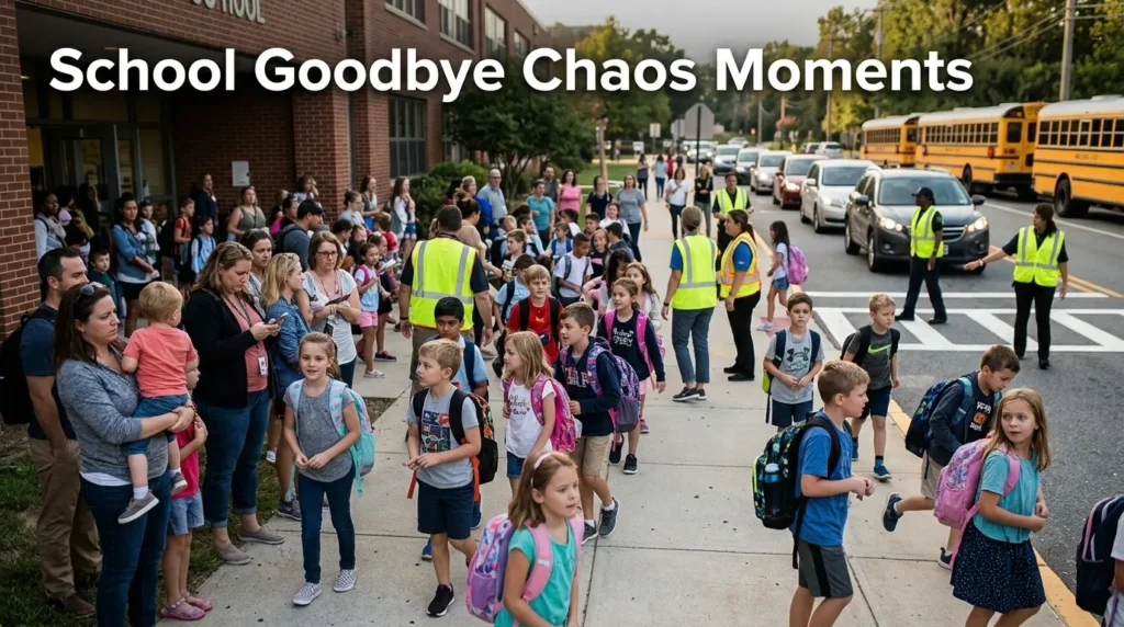 School Goodbye Chaos Moments