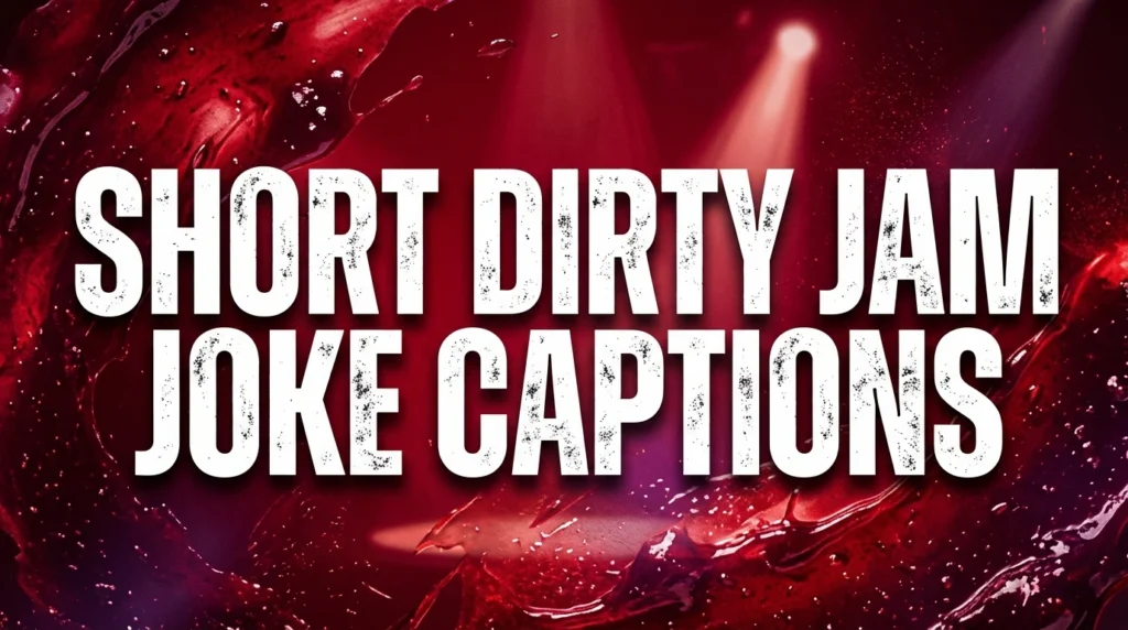 short dirty jam joke captions