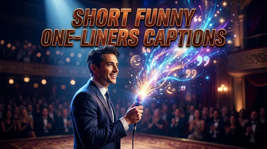 short funny one liners captions