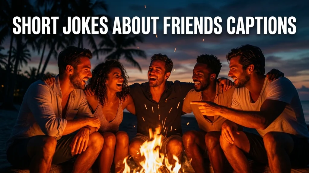 short jokes about friends captions
