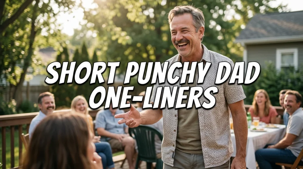  short punchy dad one liners