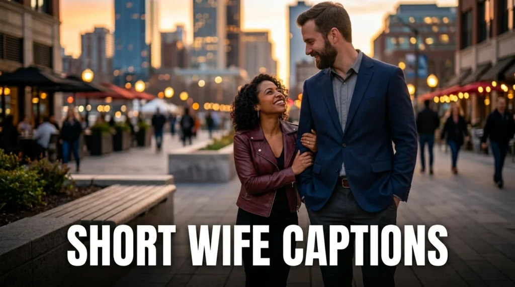 short wife captions