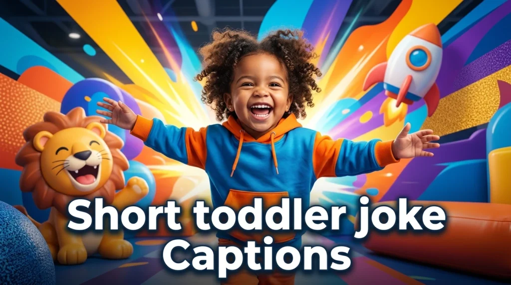 short toddler joke captions