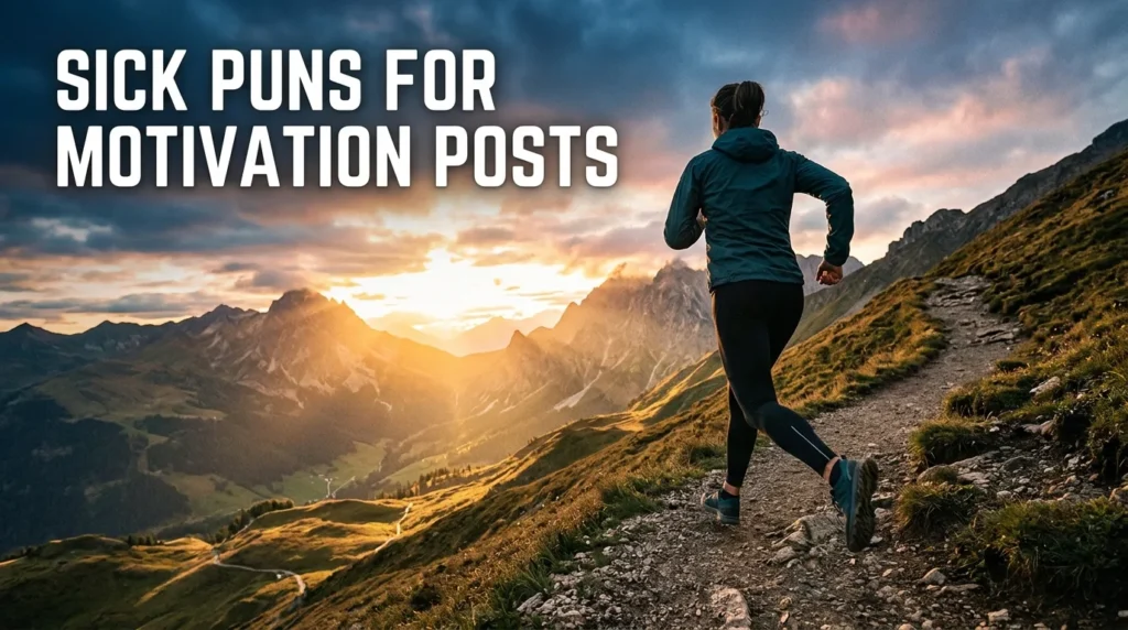 sick puns for motivation posts