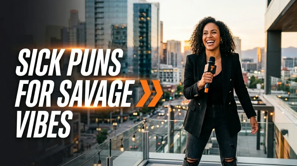 sick puns for savage vibes