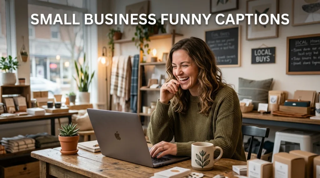  small business funny captions