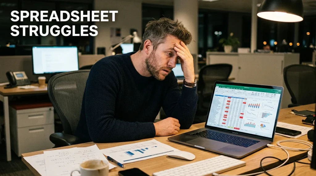 spreadsheet struggles