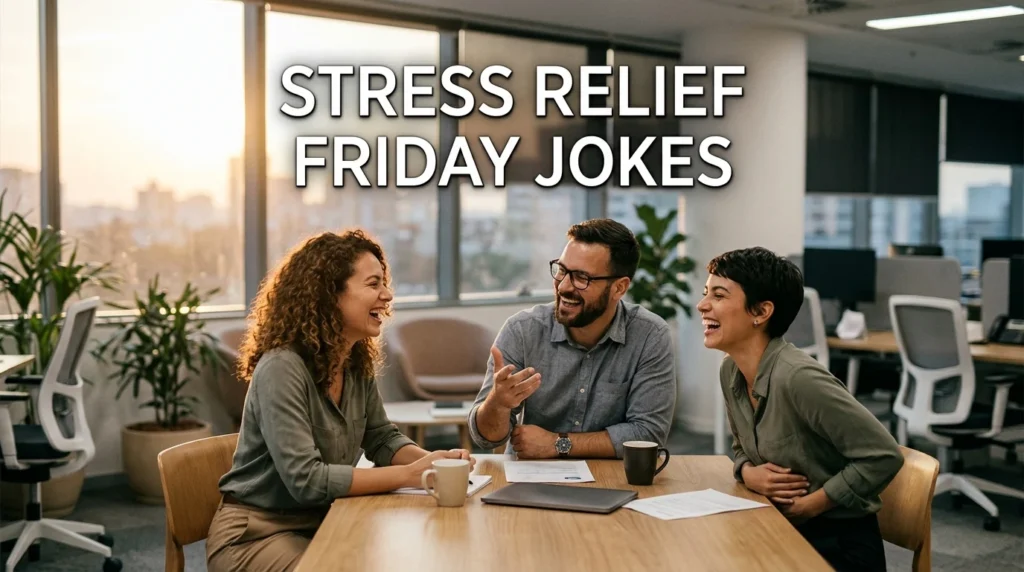 stress relief friday jokes