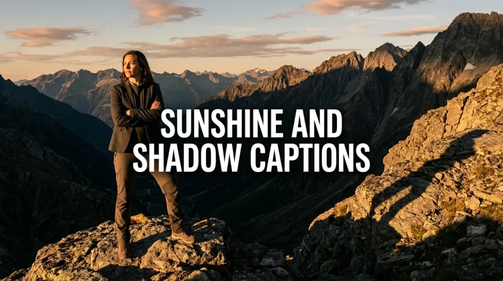 sunshine and shadow light dark puns