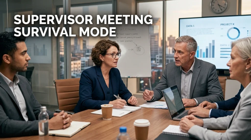 supervisor meeting survival mode