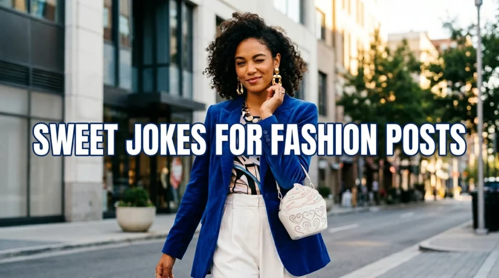 sweet jokes for fashion posts