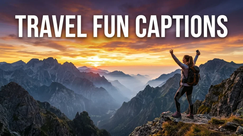 travel fun captions