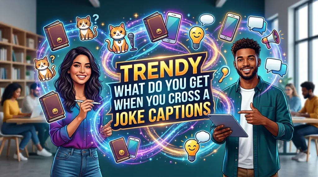 trendy what do you get when you cross a joke captions