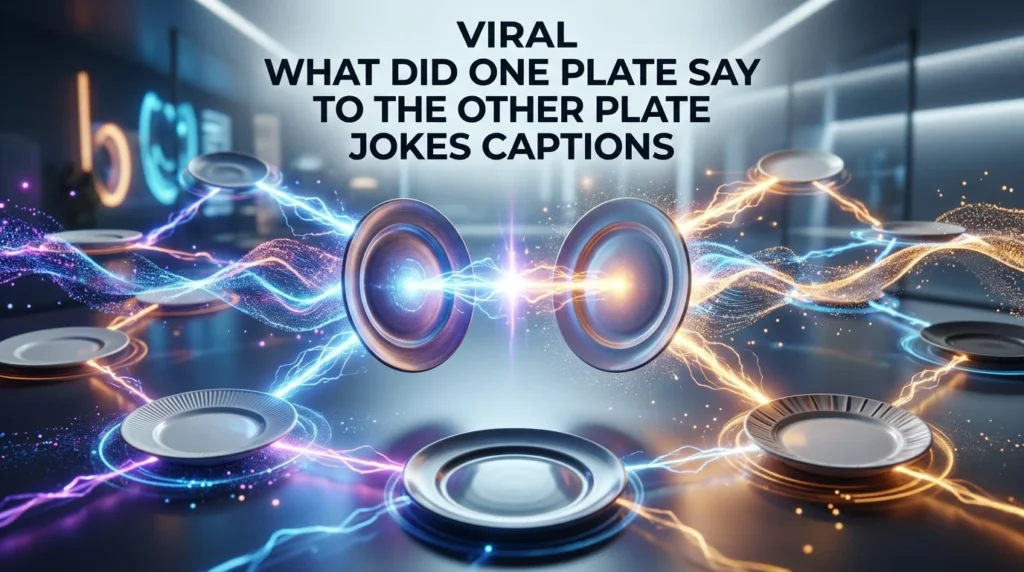 viral what did one plate say to other plate jokes captions