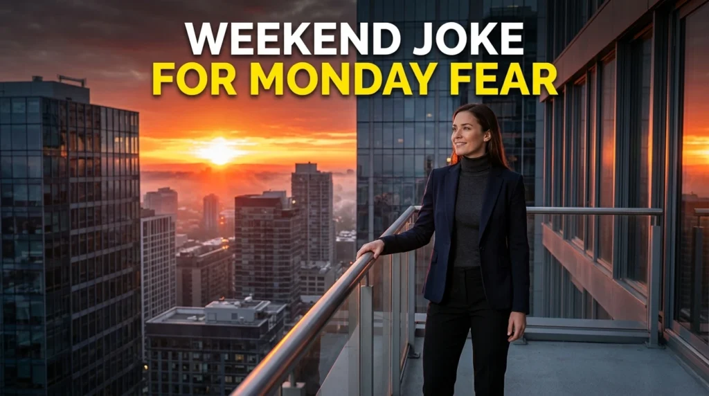 weekend joke for monday fear