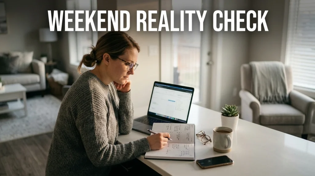 Weekend reality check