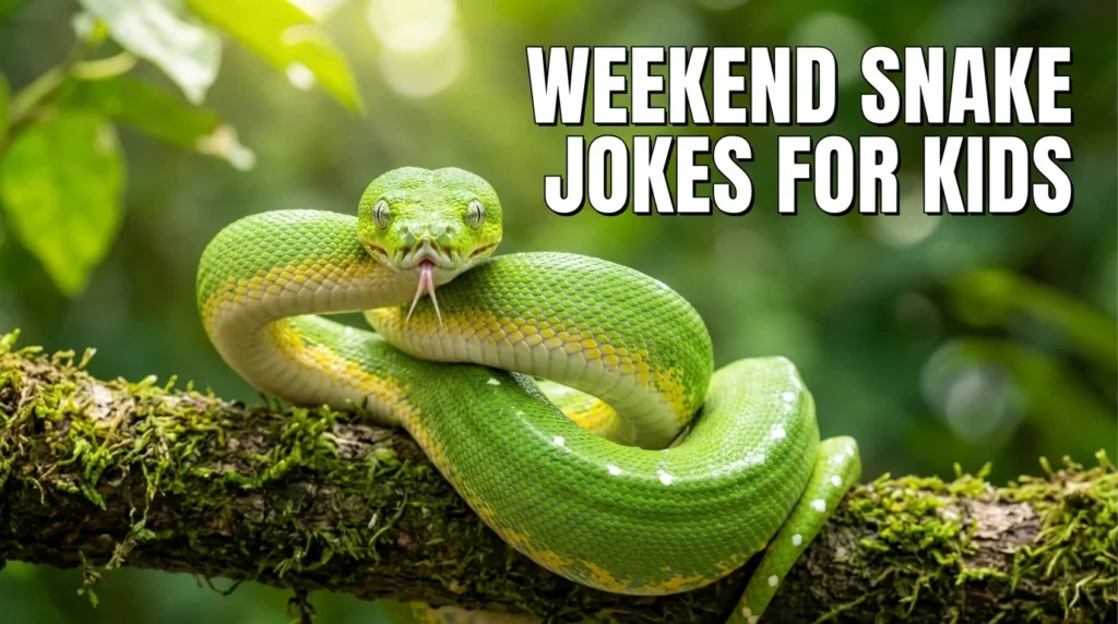 weekend snake jokes for kids