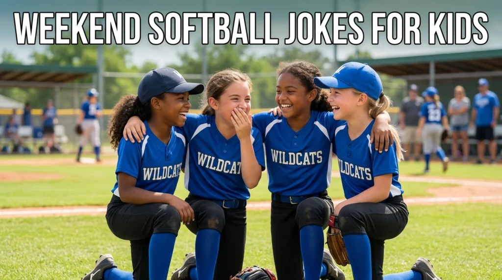weekend softball jokes for kids