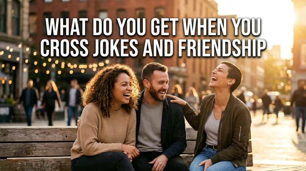 what do you get when you cross jokes and friendship