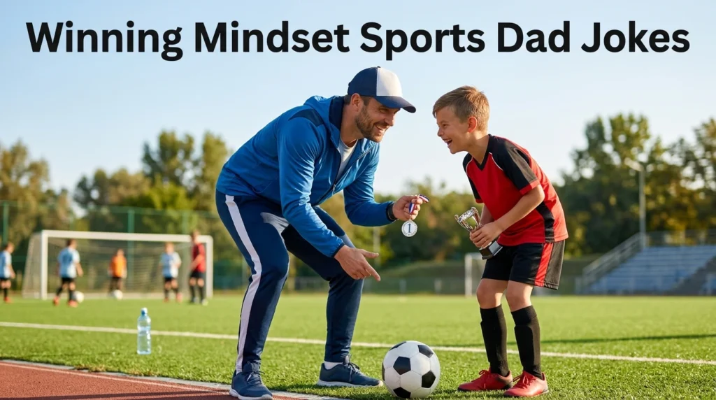 winning mindset sports dad jokes
