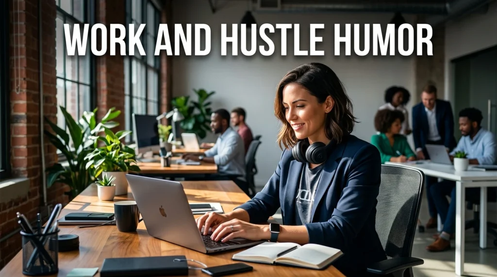 work and hustle humor