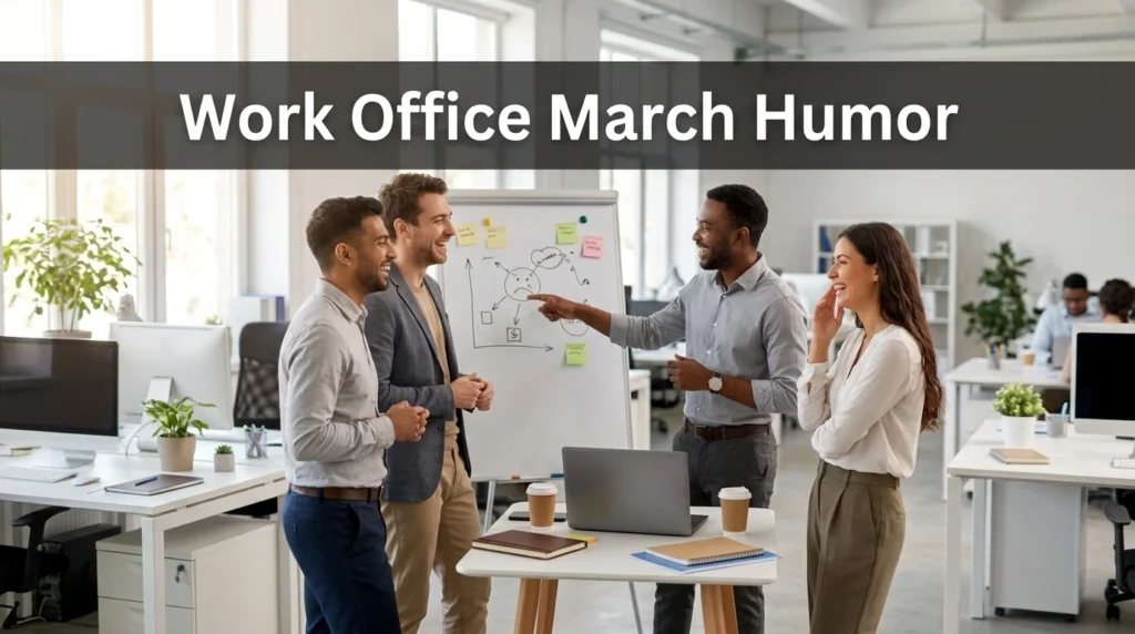 work office march humor
