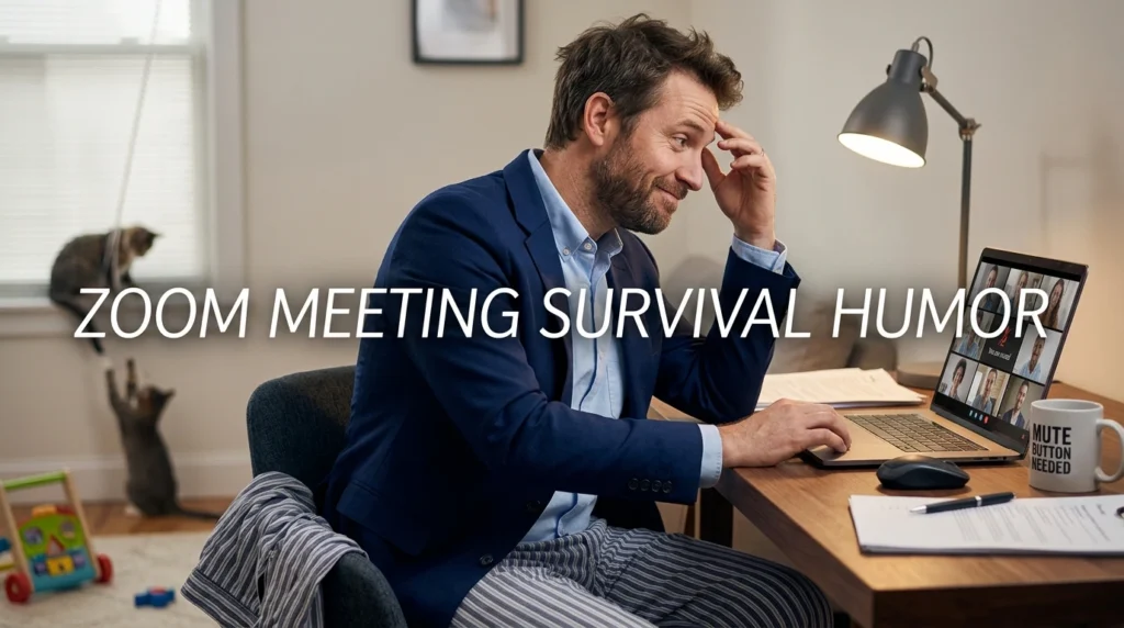 zoom meeting survival humor