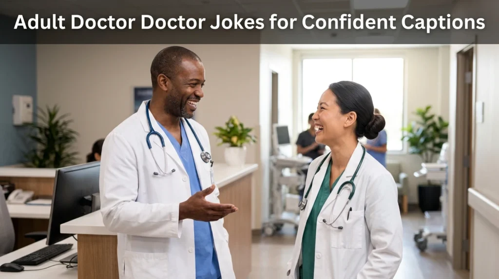 Adult Doctor Doctor Jokes for Confident Captions