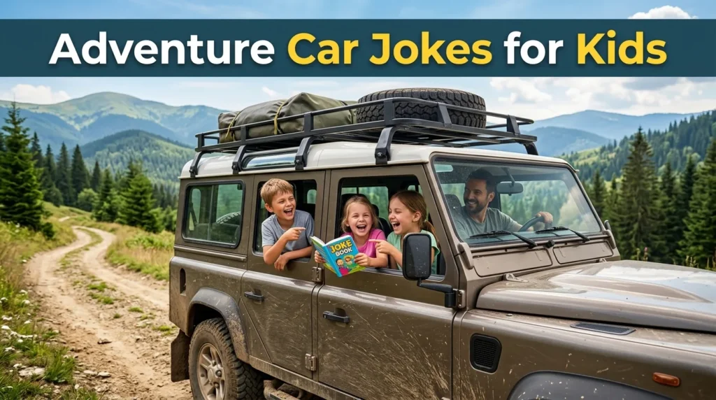adventure car jokes for kids