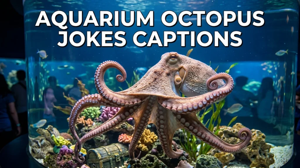 Aquarium Octupus Jokes Captions