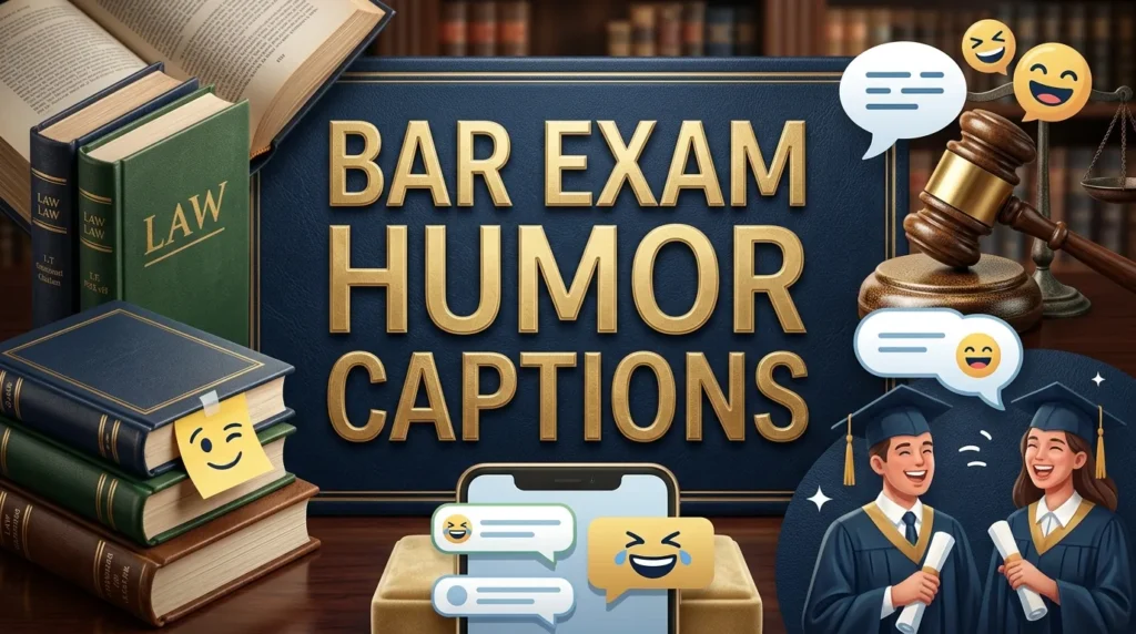 Bar Exam Humor Captions