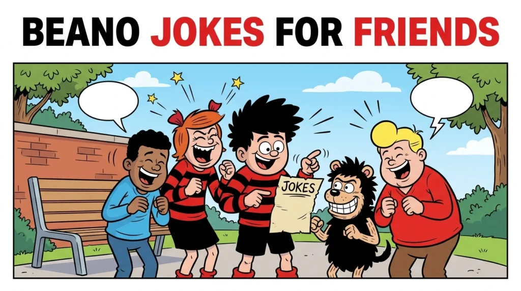 Beano jokes for friends