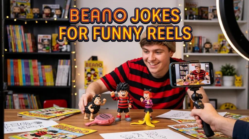 Beano jokes for funny reels