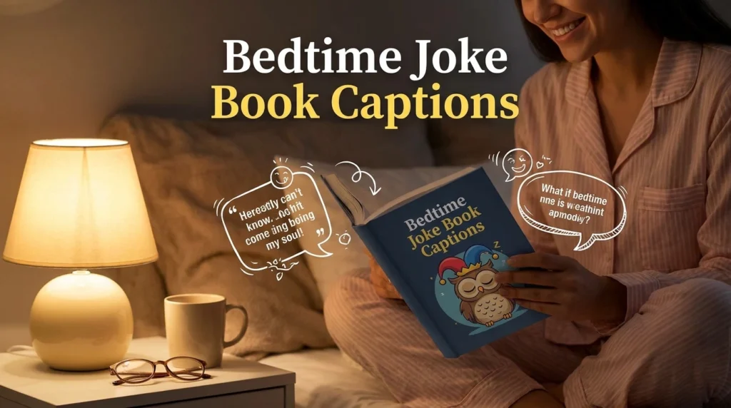 bedtime joke book captions