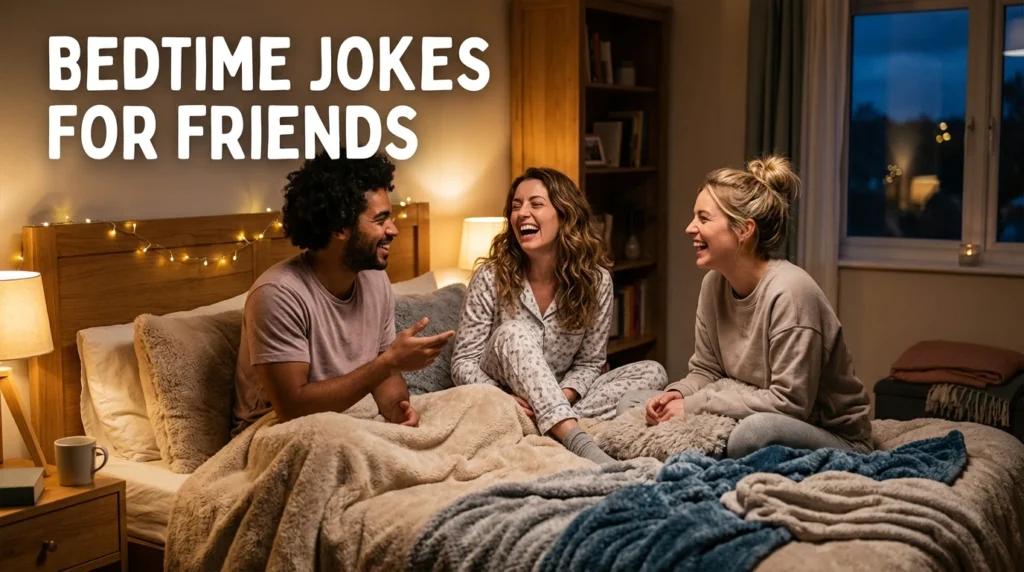 bedtime jokes for friends