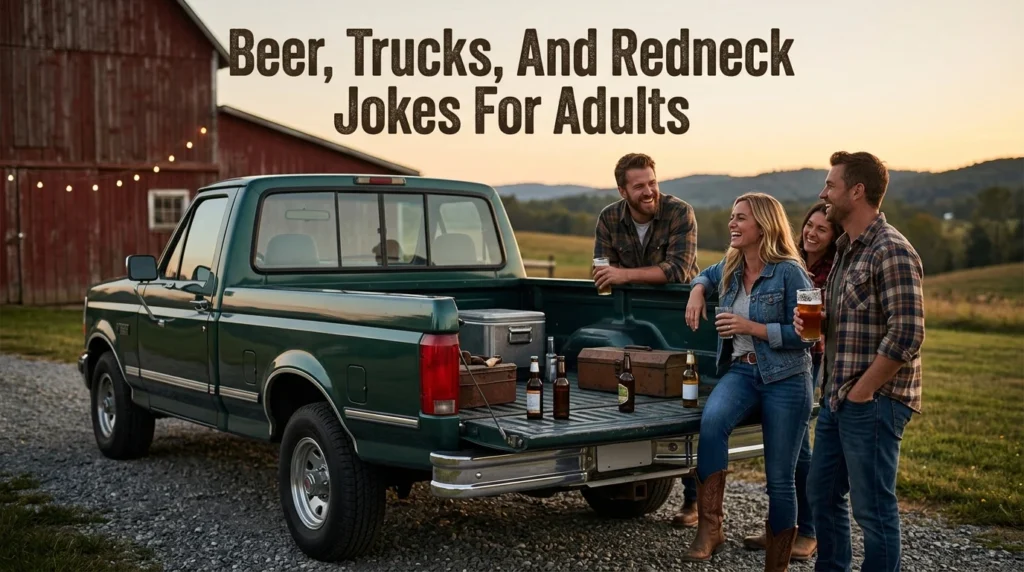 Beer, Trucks, And Redneck Jokes For Adults