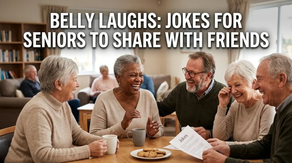 Belly Laughs Jokes for Seniors to Share With Friends