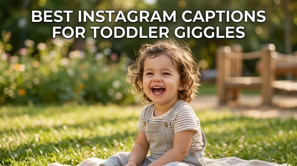 Best Instagram Captions for Toddler Giggles