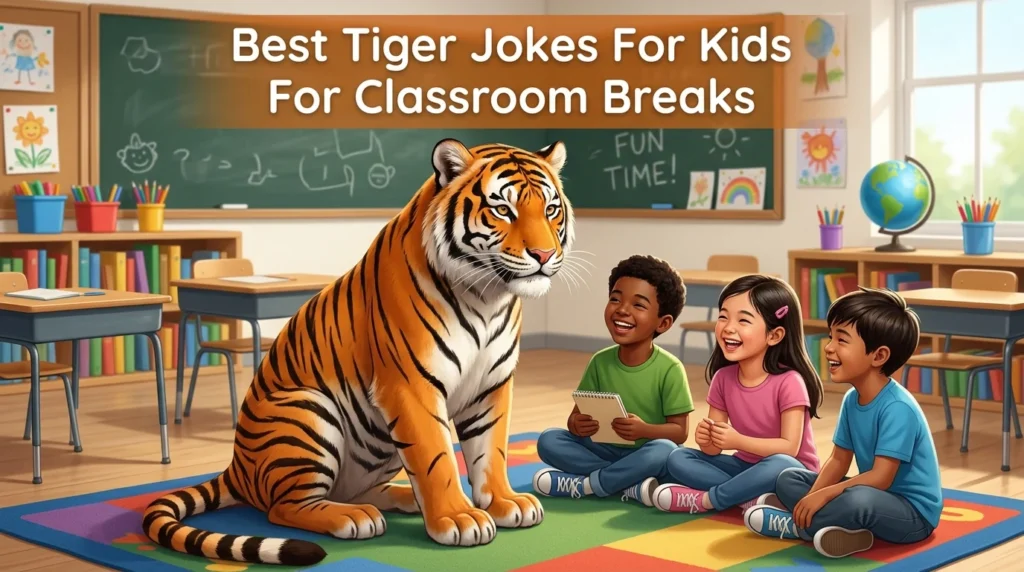 Best Tiger Jokes For Kids For Classroom Breaks